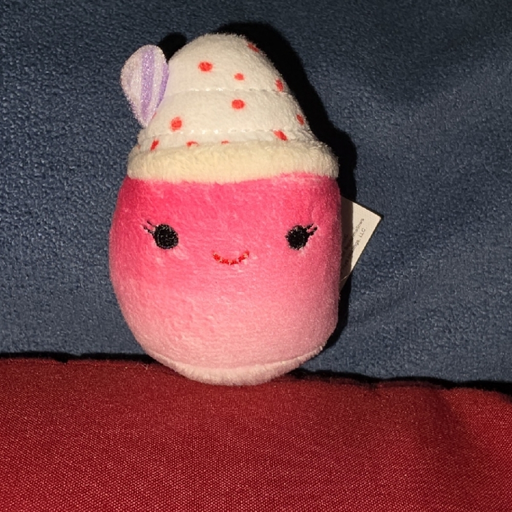 Pink Gradient Kawaii Plush Dessert Toy